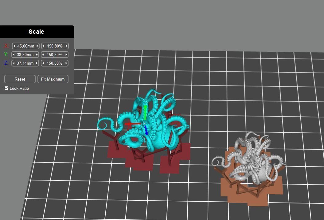 octopus 3D print model_6