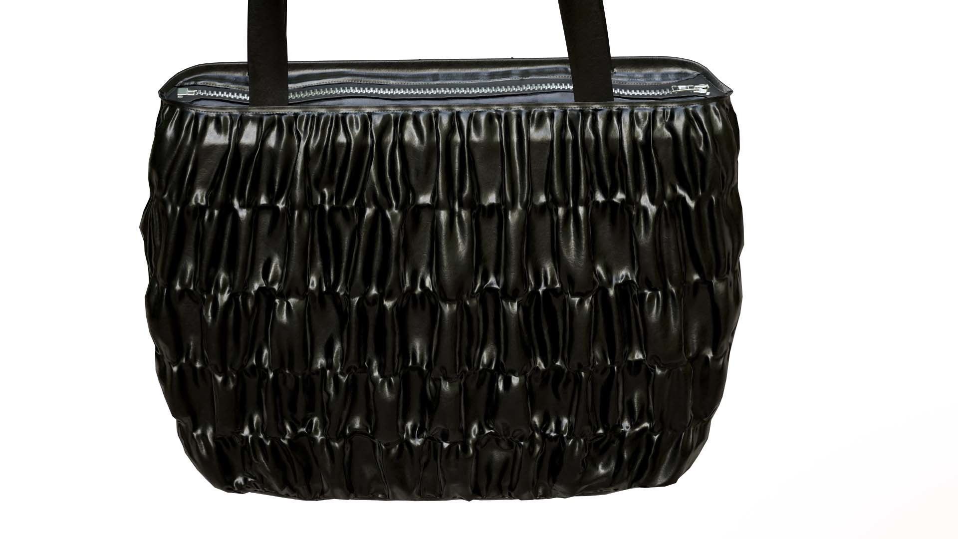 Elegant Woman Handbag Low-poly 3D model_7