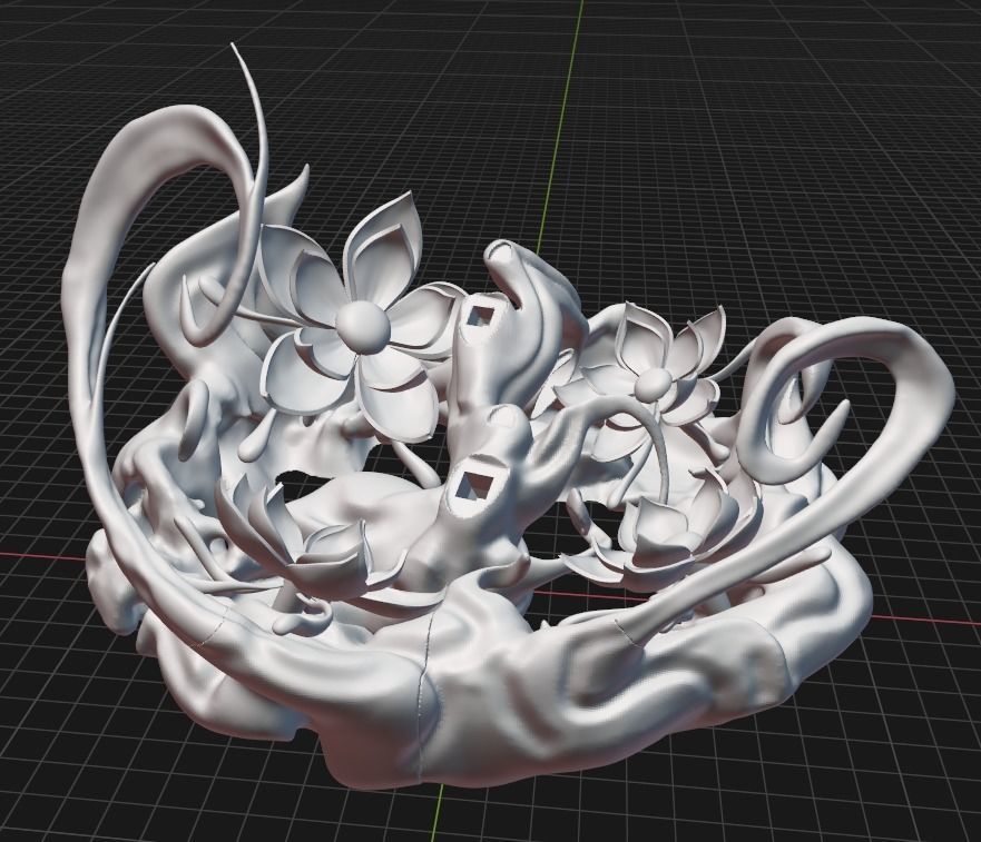 Ganyu from Genshin Impact - Sculpture for 3D printing 3D print model_11