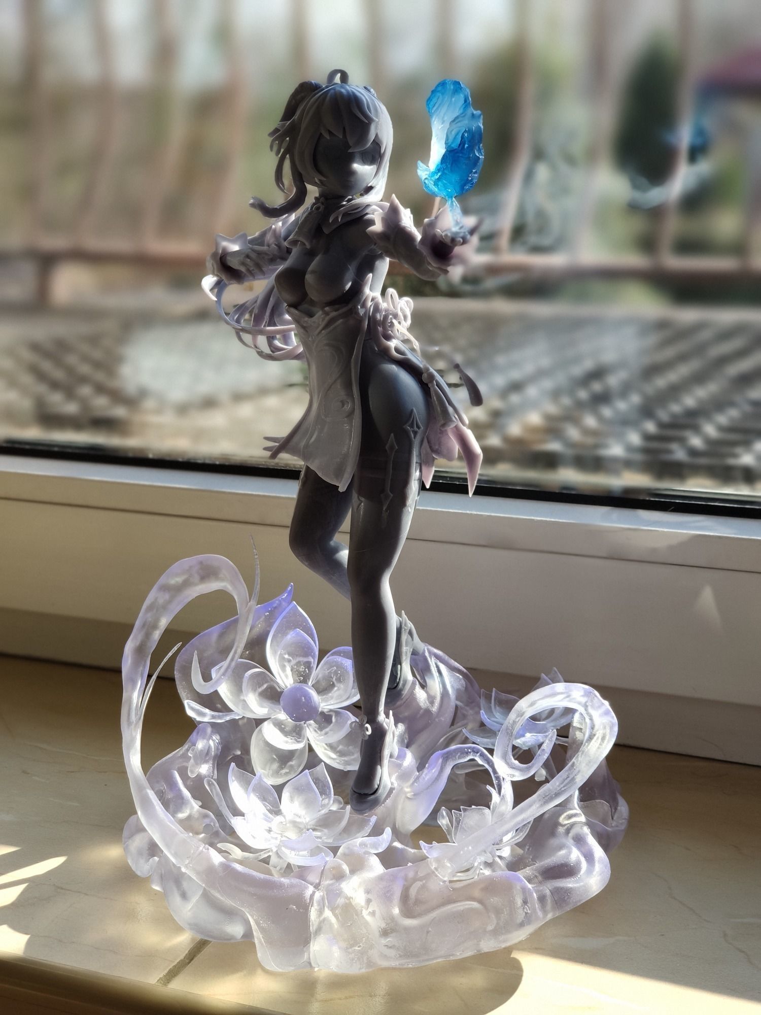 Ganyu from Genshin Impact - Sculpture for 3D printing 3D print model_1