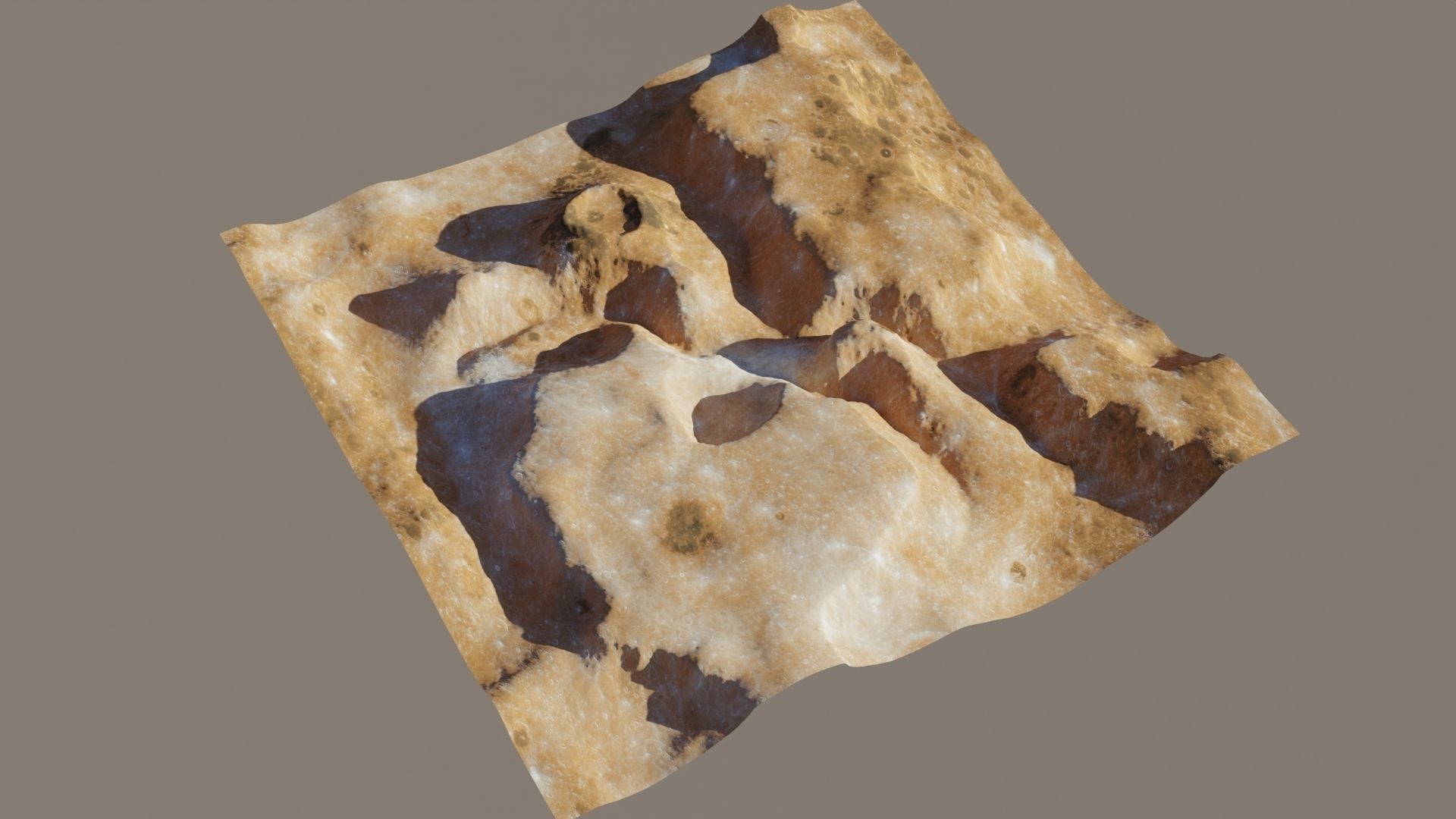 Landscape 3D model rock 3D model_14