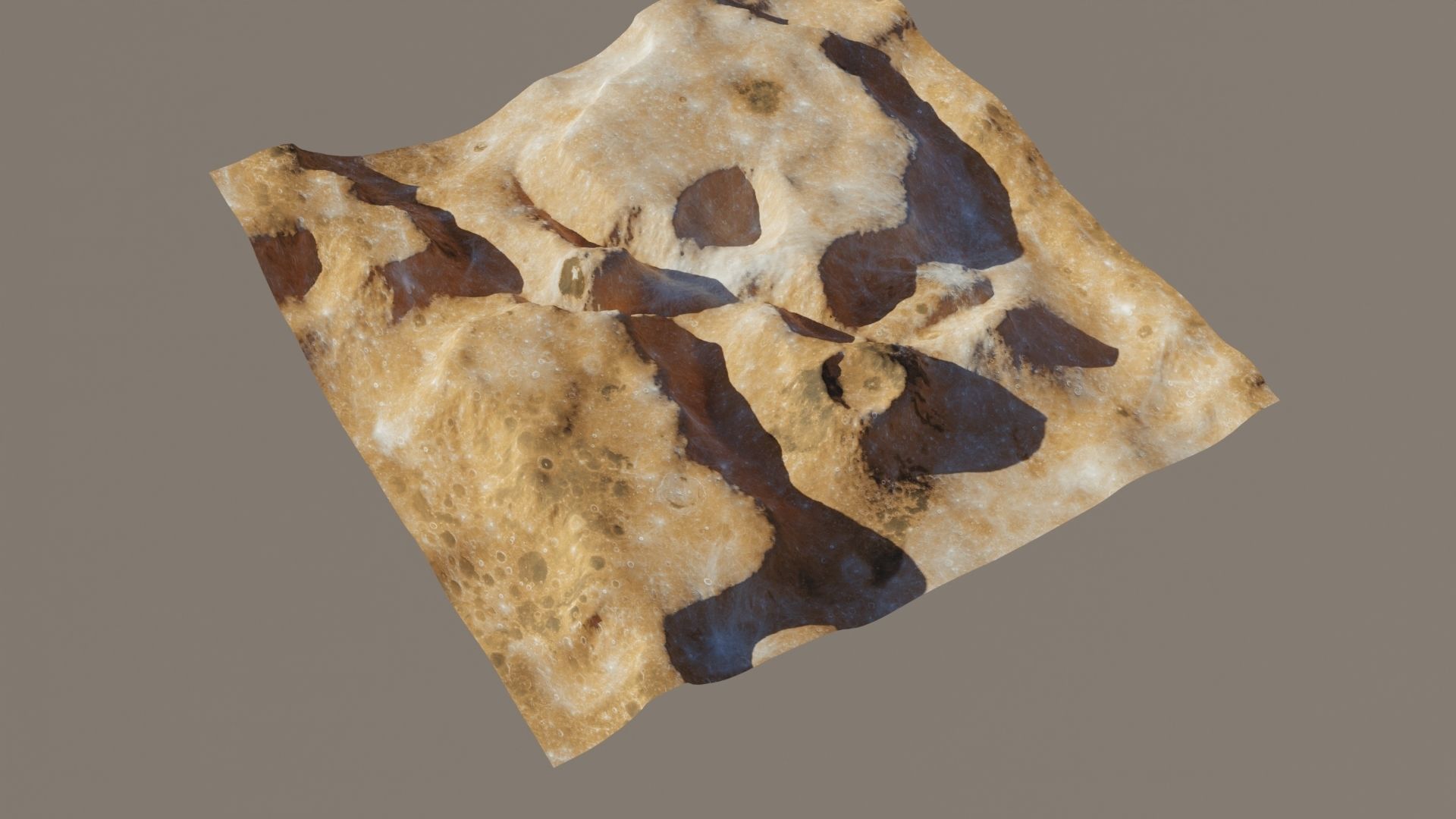 Landscape 3D model rock 3D model_7