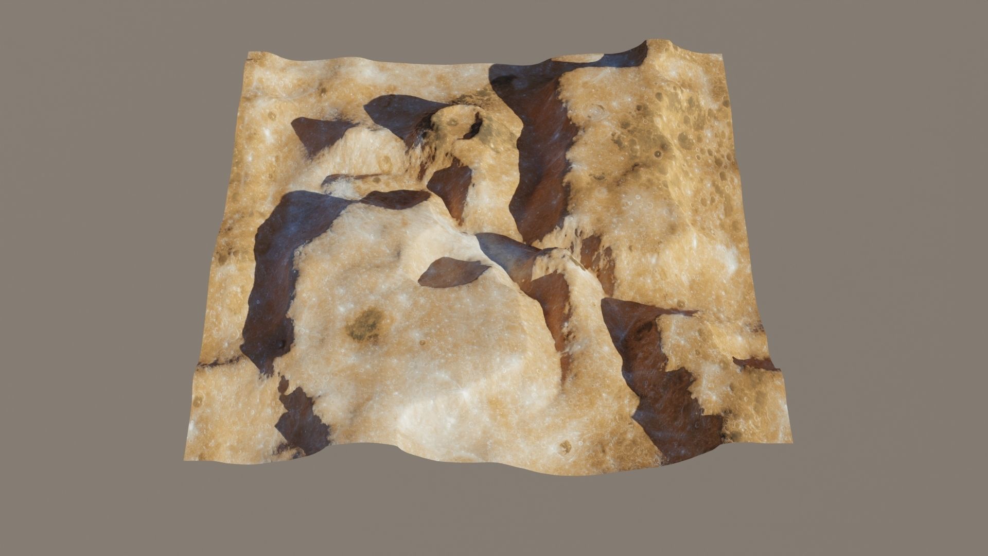 Landscape 3D model rock 3D model_12