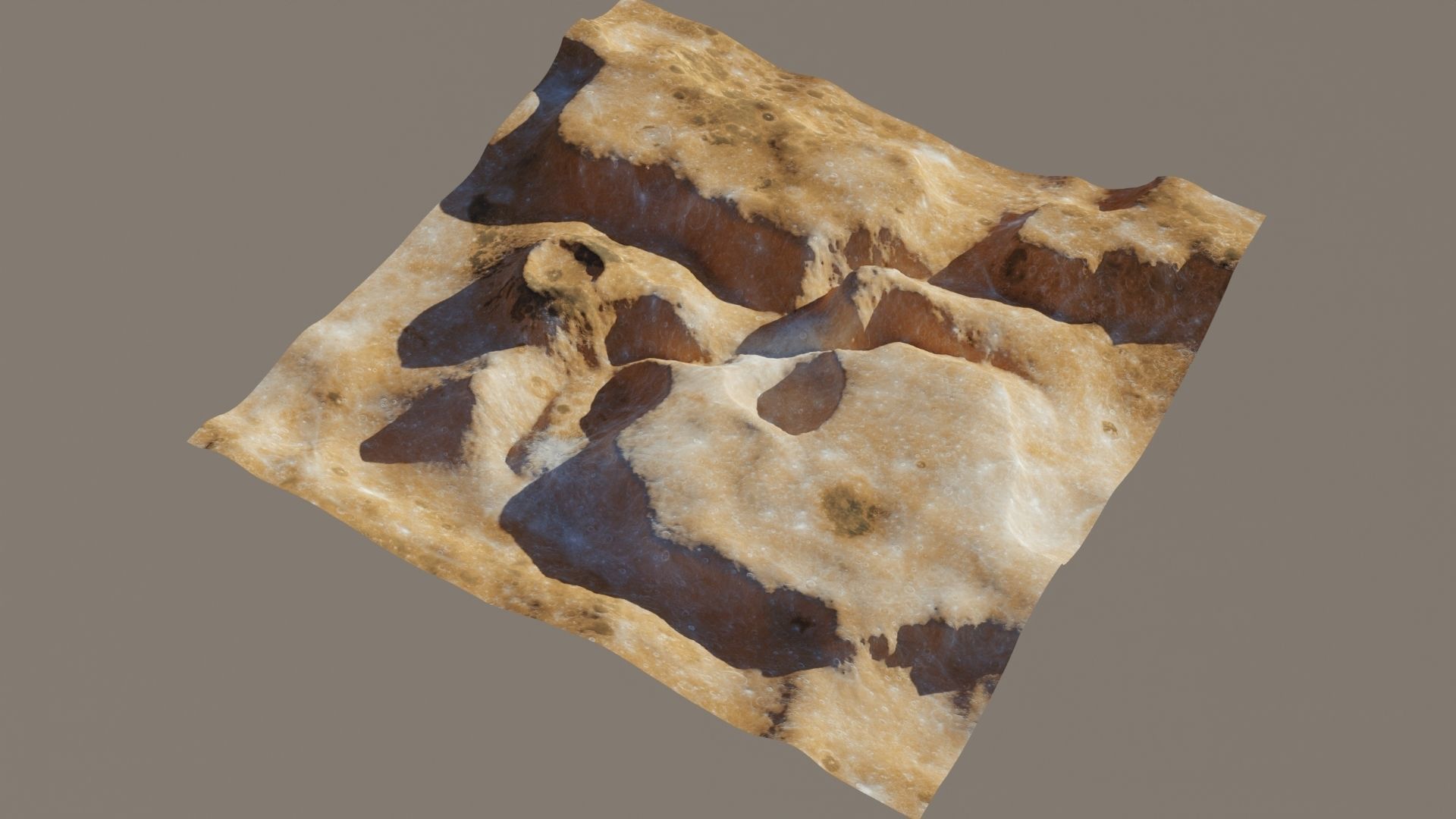 Landscape 3D model rock 3D model_13