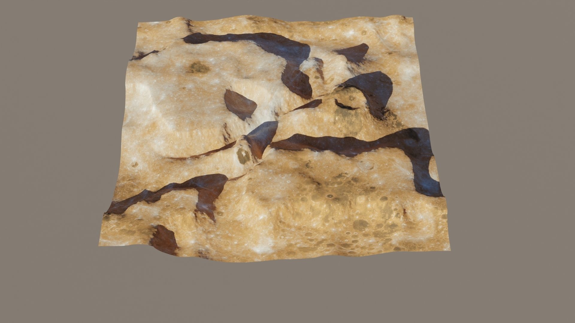 Landscape 3D model rock 3D model_18