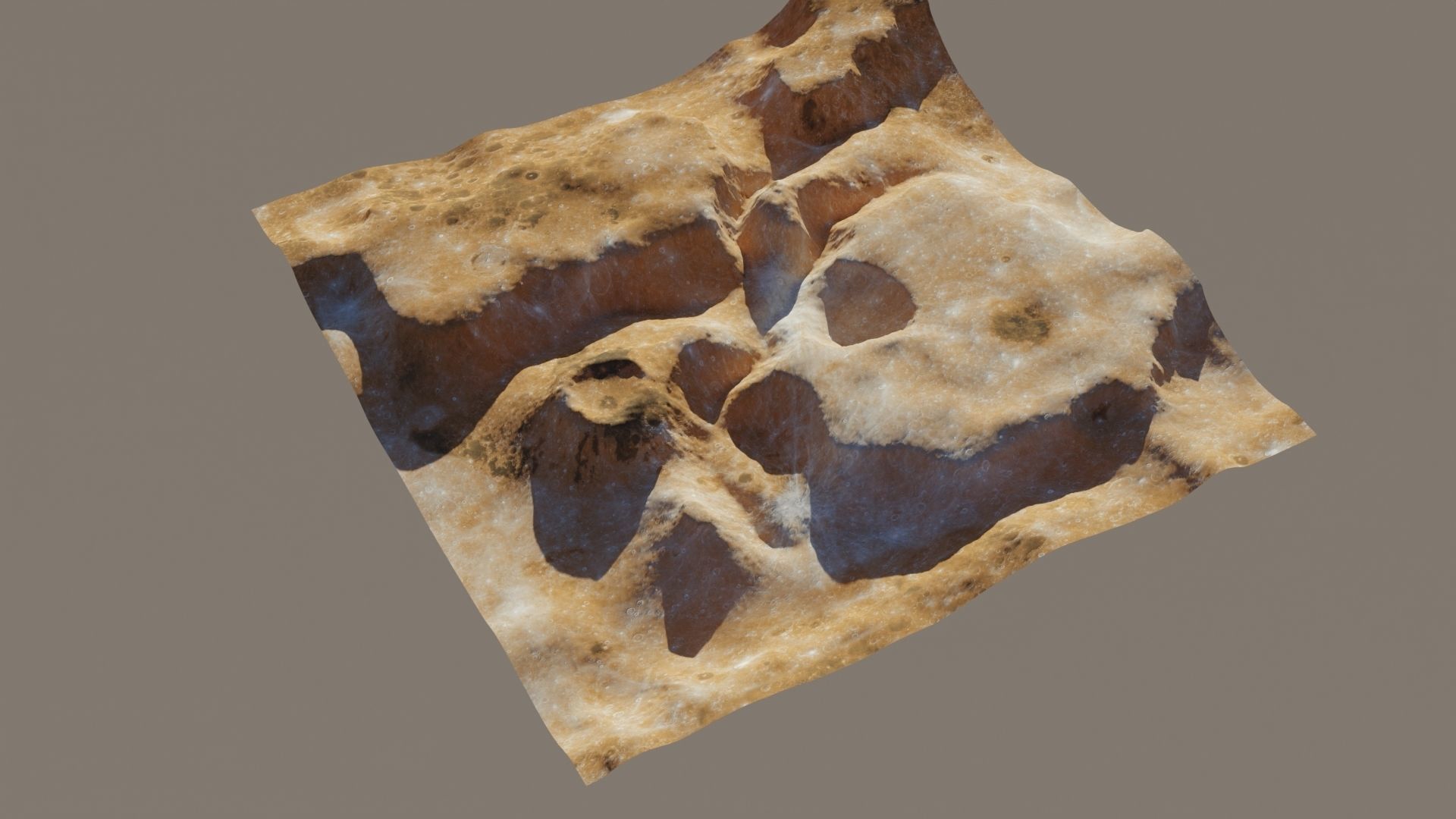 Landscape 3D model rock 3D model_19