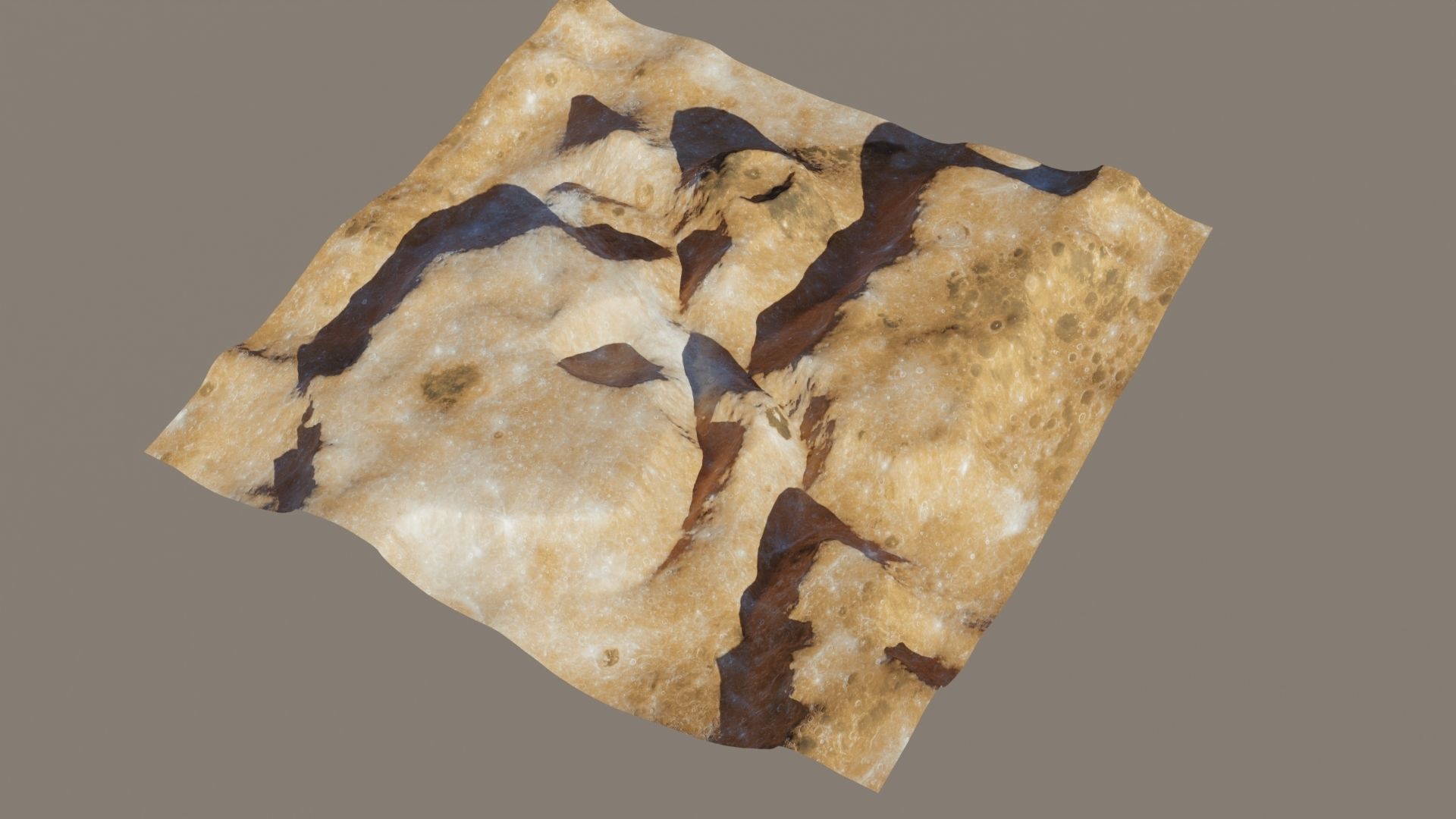 Landscape 3D model rock 3D model_15