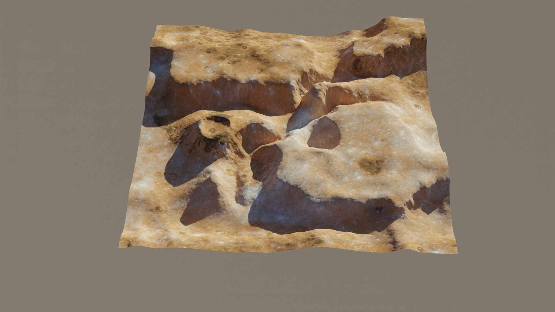 Landscape 3D model rock 3D model_22