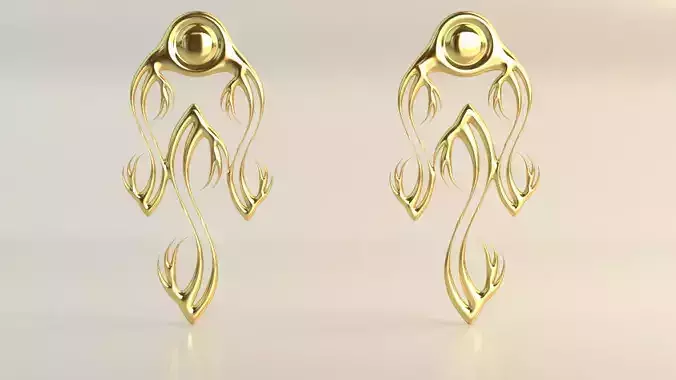 Ear Rings 3D model