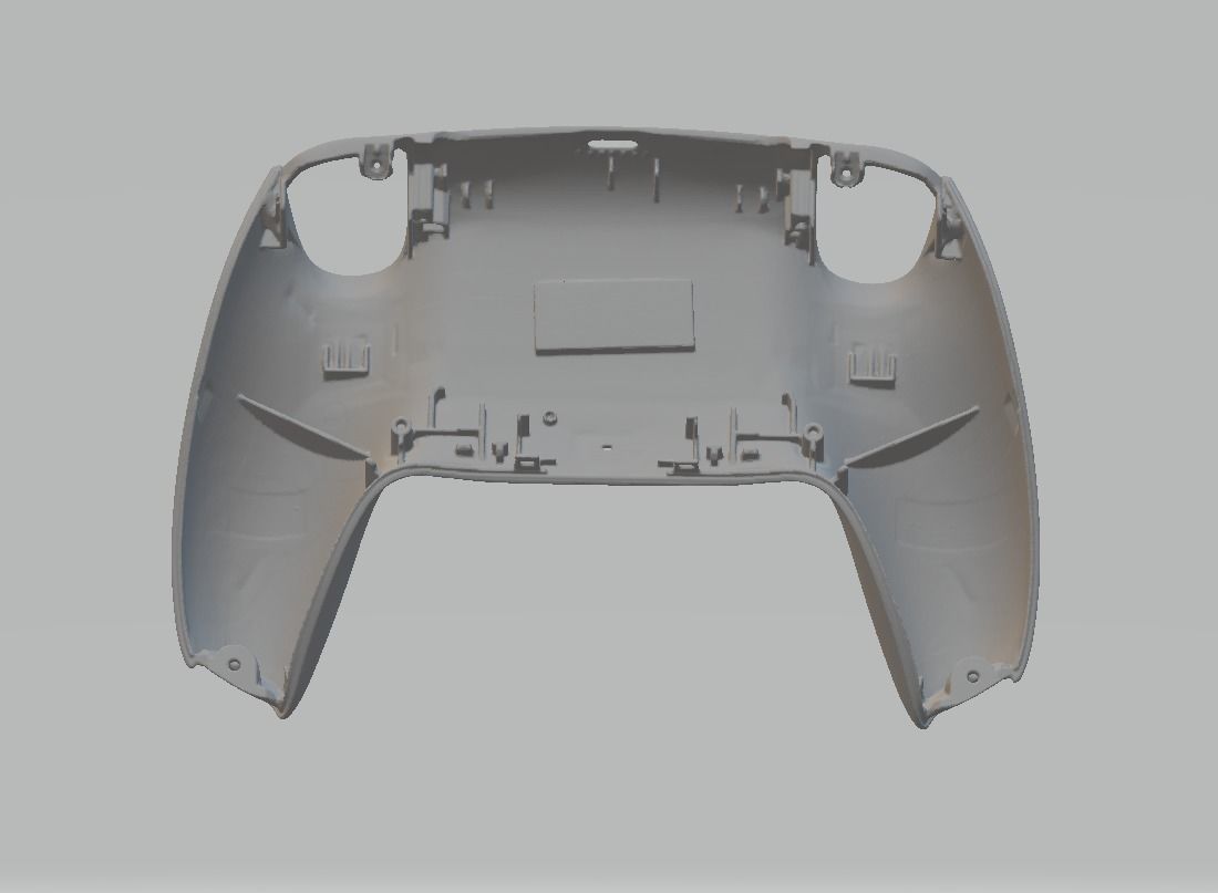 DualSense PS5 Back Plate Shell 3D model_1