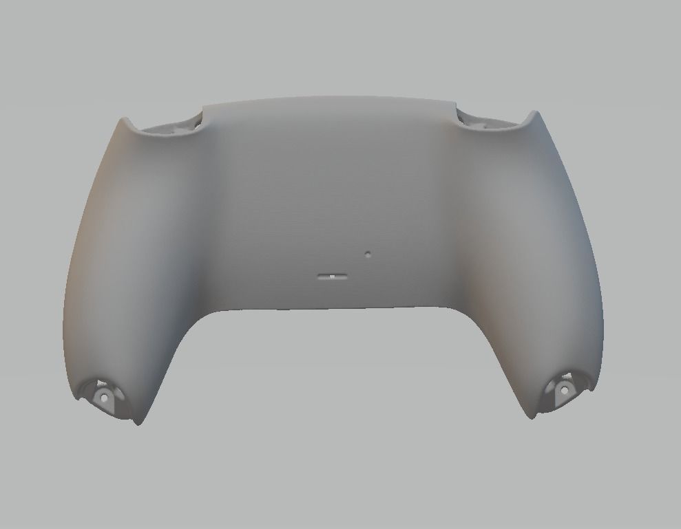 DualSense PS5 Back Plate Shell 3D model_0