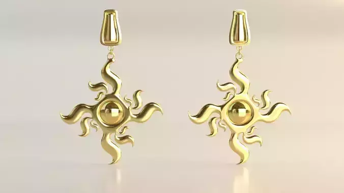 Ear Rings 3D model