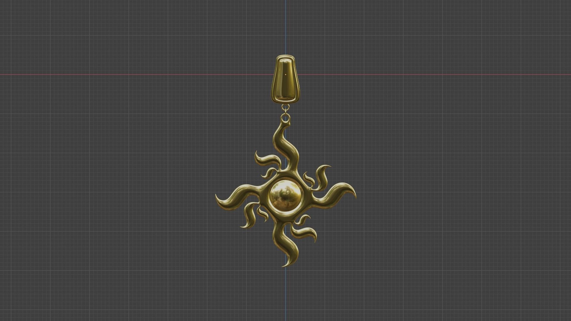 Ear Rings 3D model_1