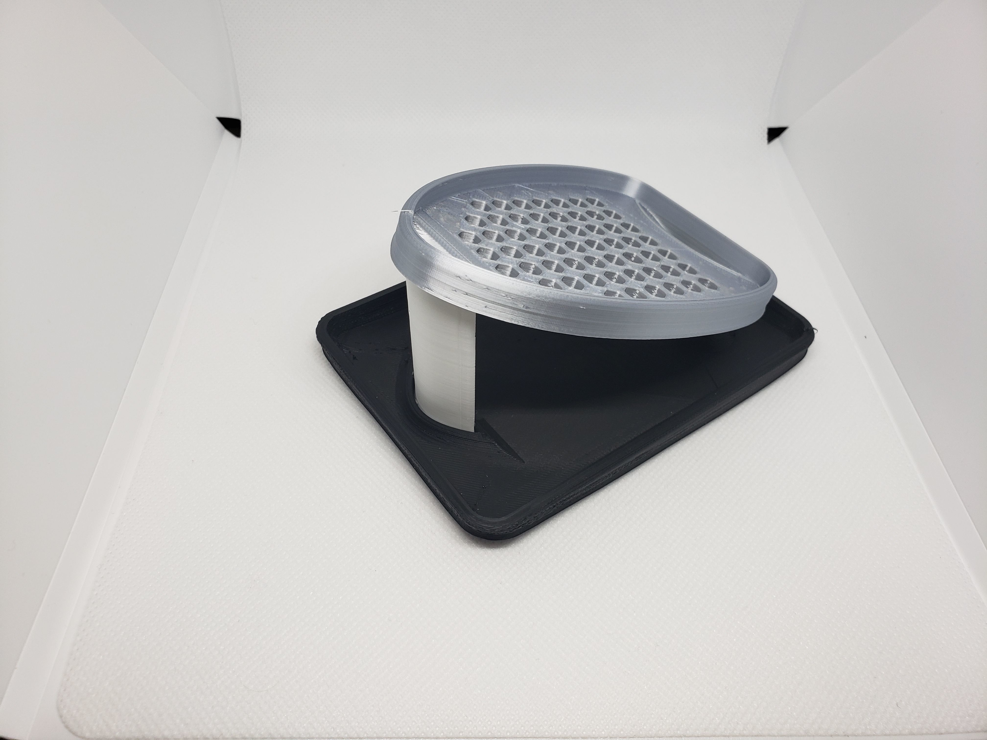 Dishwand Sponge Holder 3D print model_2