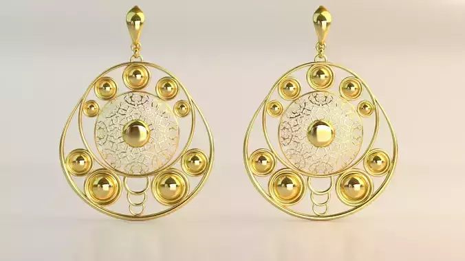 Ear Rings 3D model