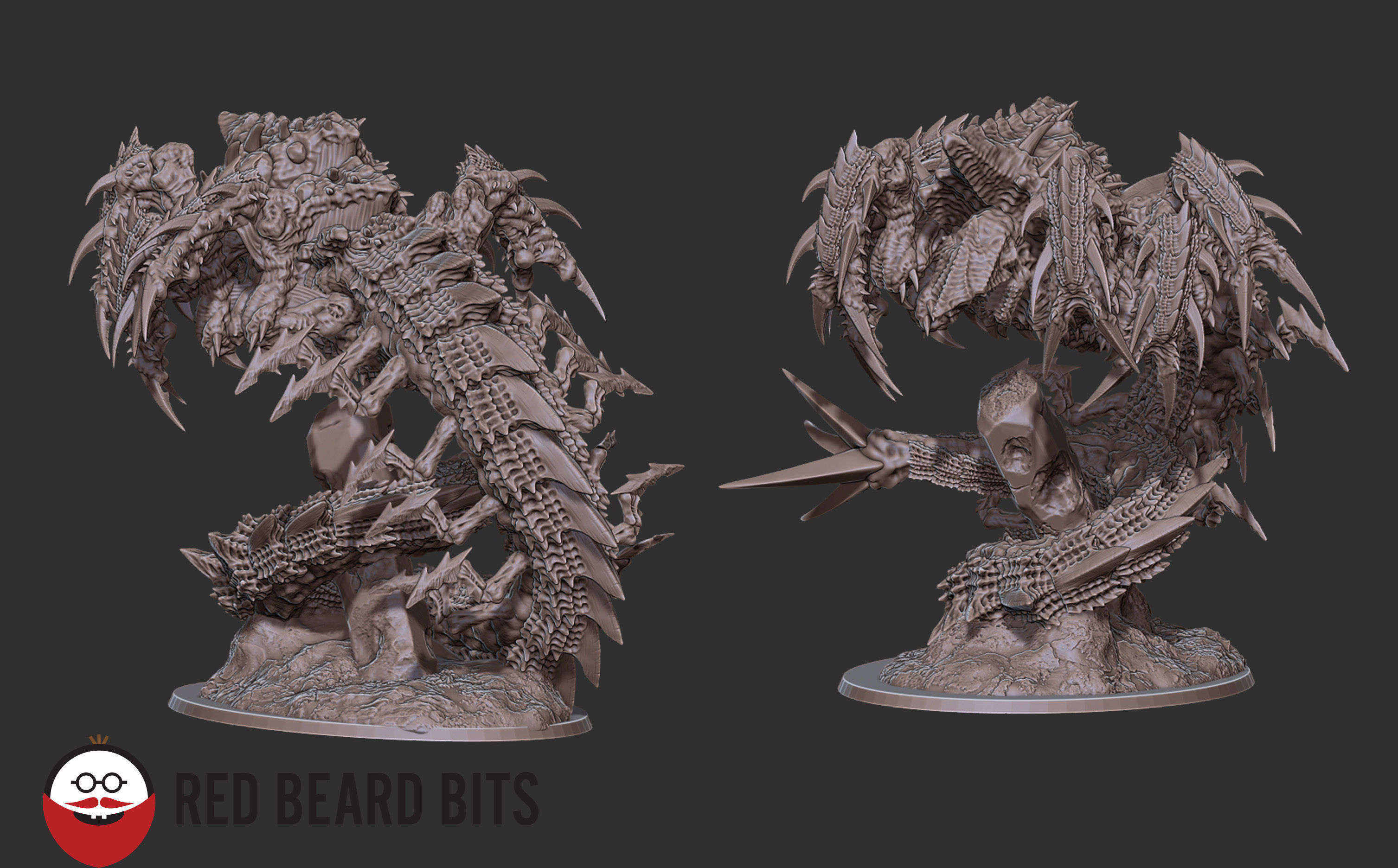 Xenoteras Underground Terror 3D print model_1