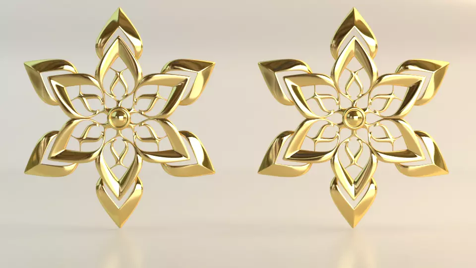 Ear Rings 3D model_0