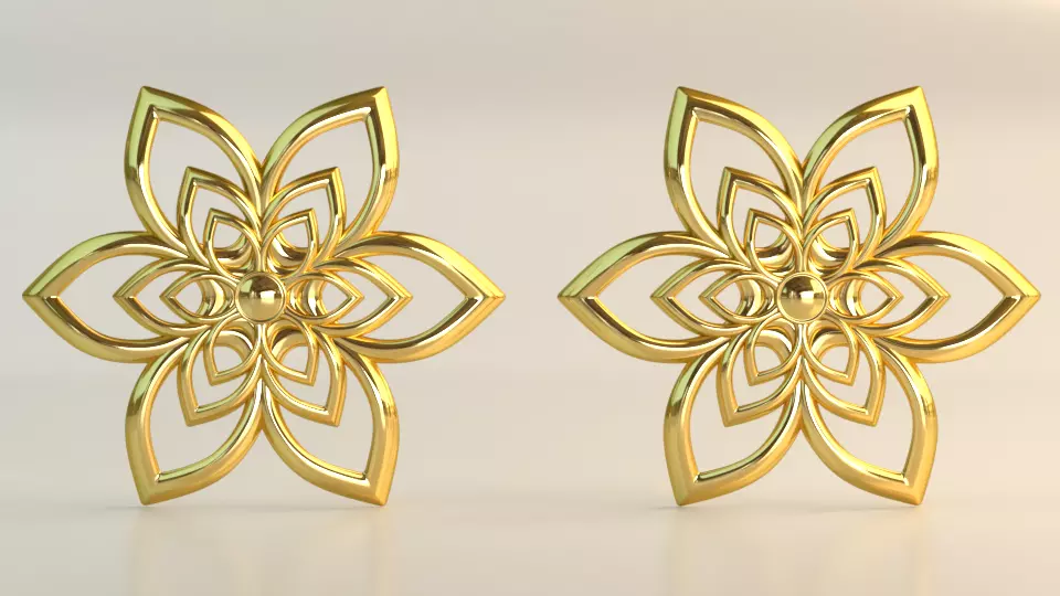 Ear Rings 3D model_0