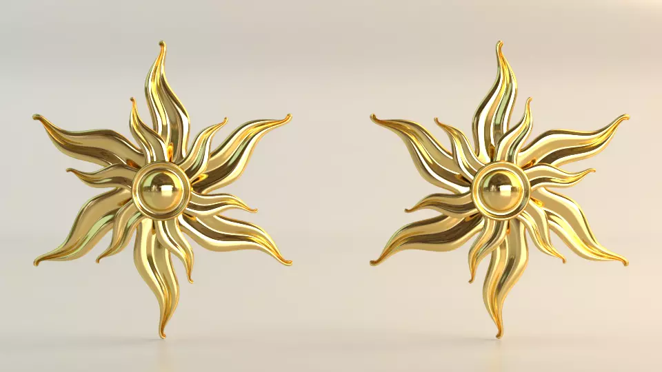 Ear Rings 3D model_0