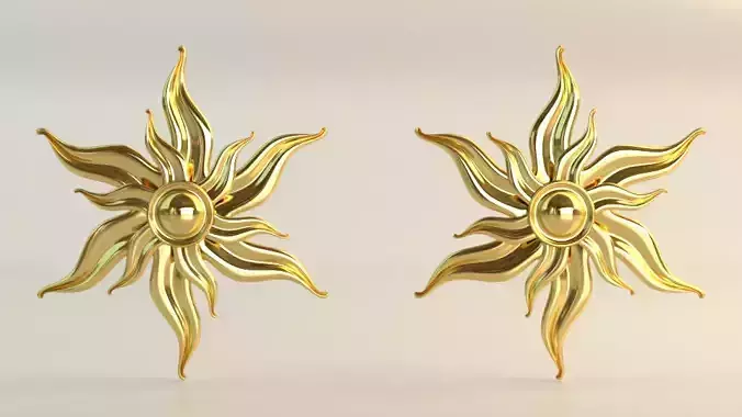 Ear Rings 3D model