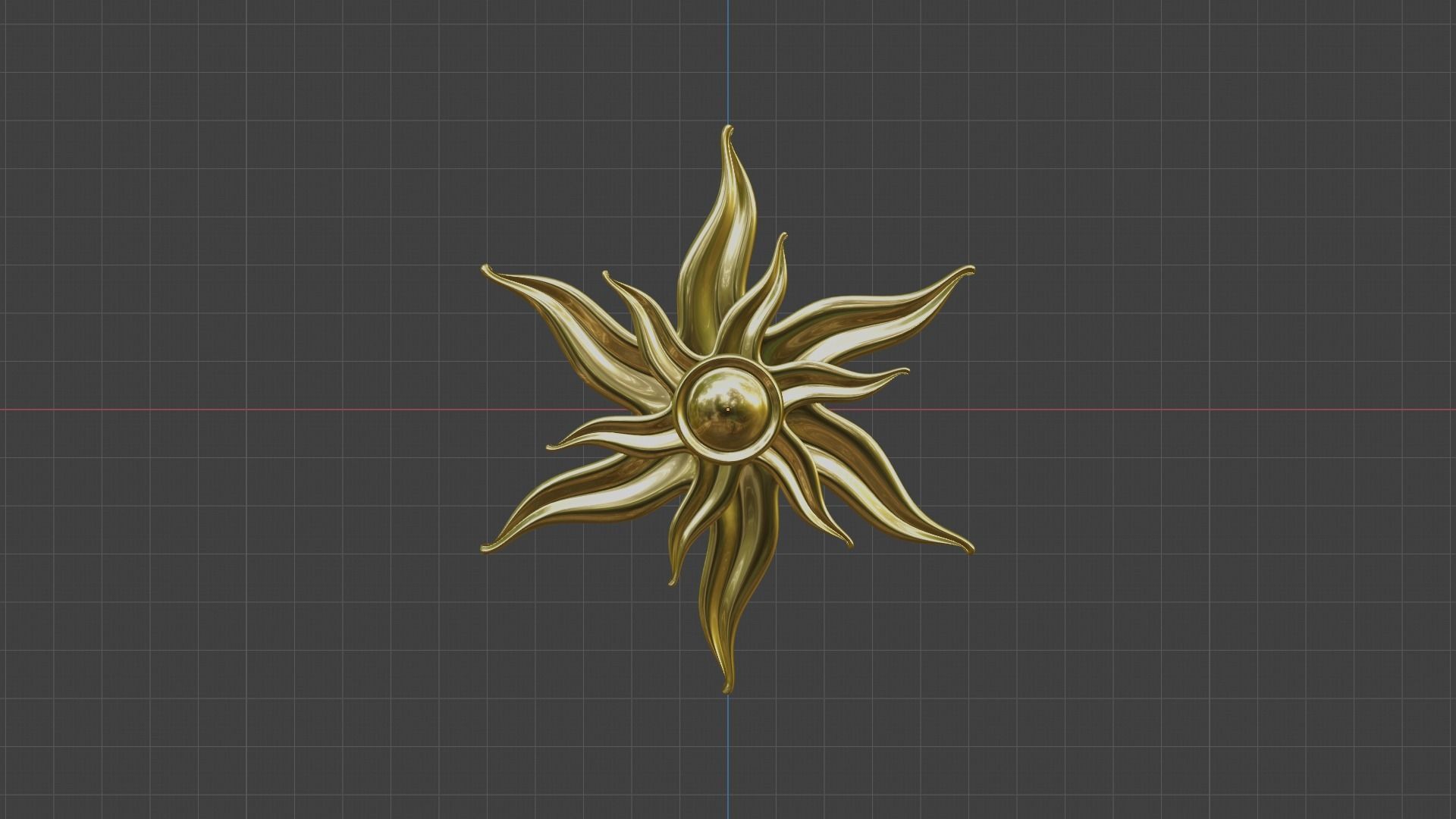 Ear Rings 3D model_1