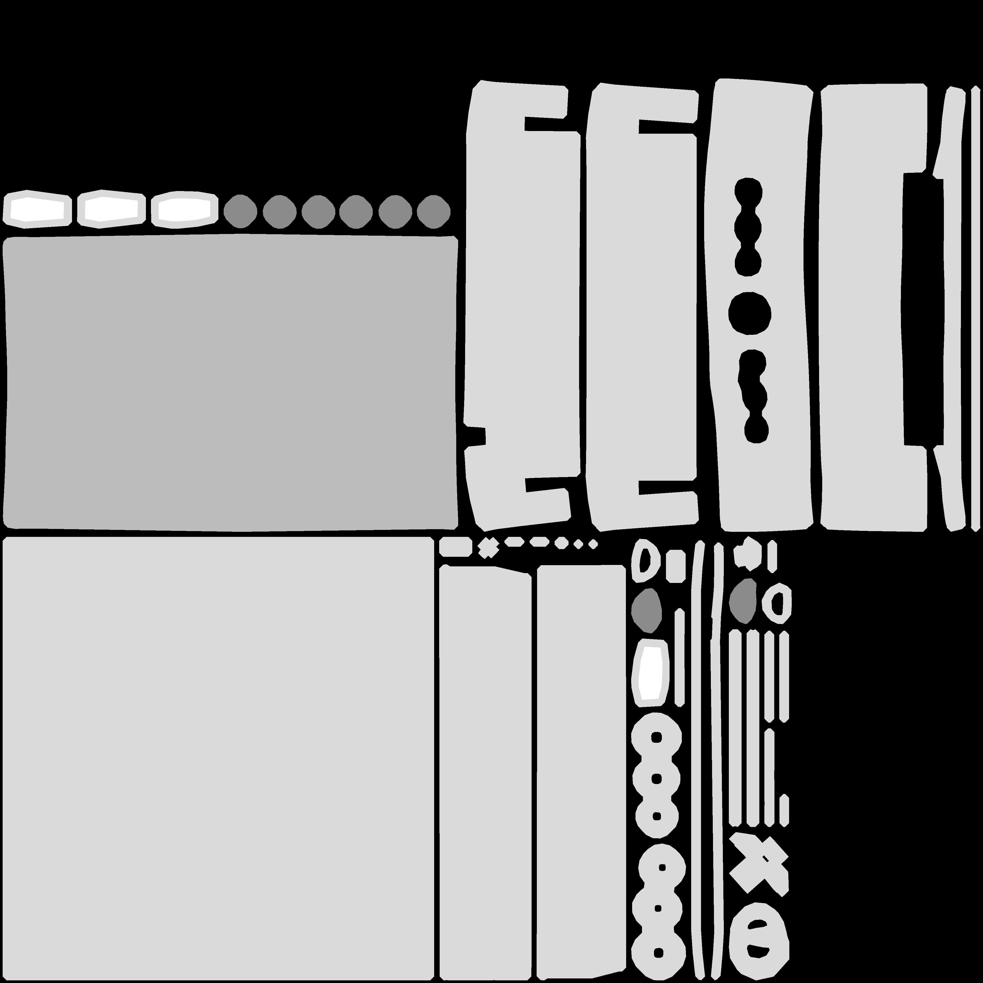Huion H610 Pro Tablet Low-poly 3D model_5
