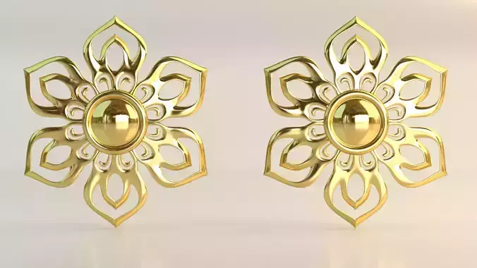 Ear Rings 3D model