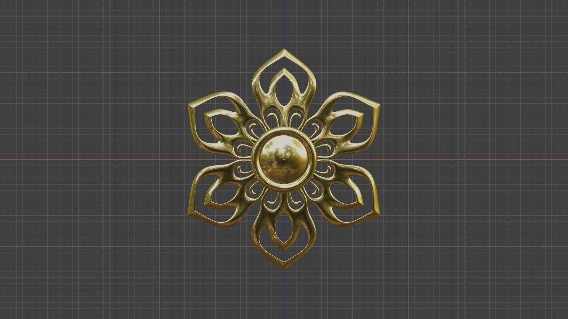 Ear Rings 3D model_1