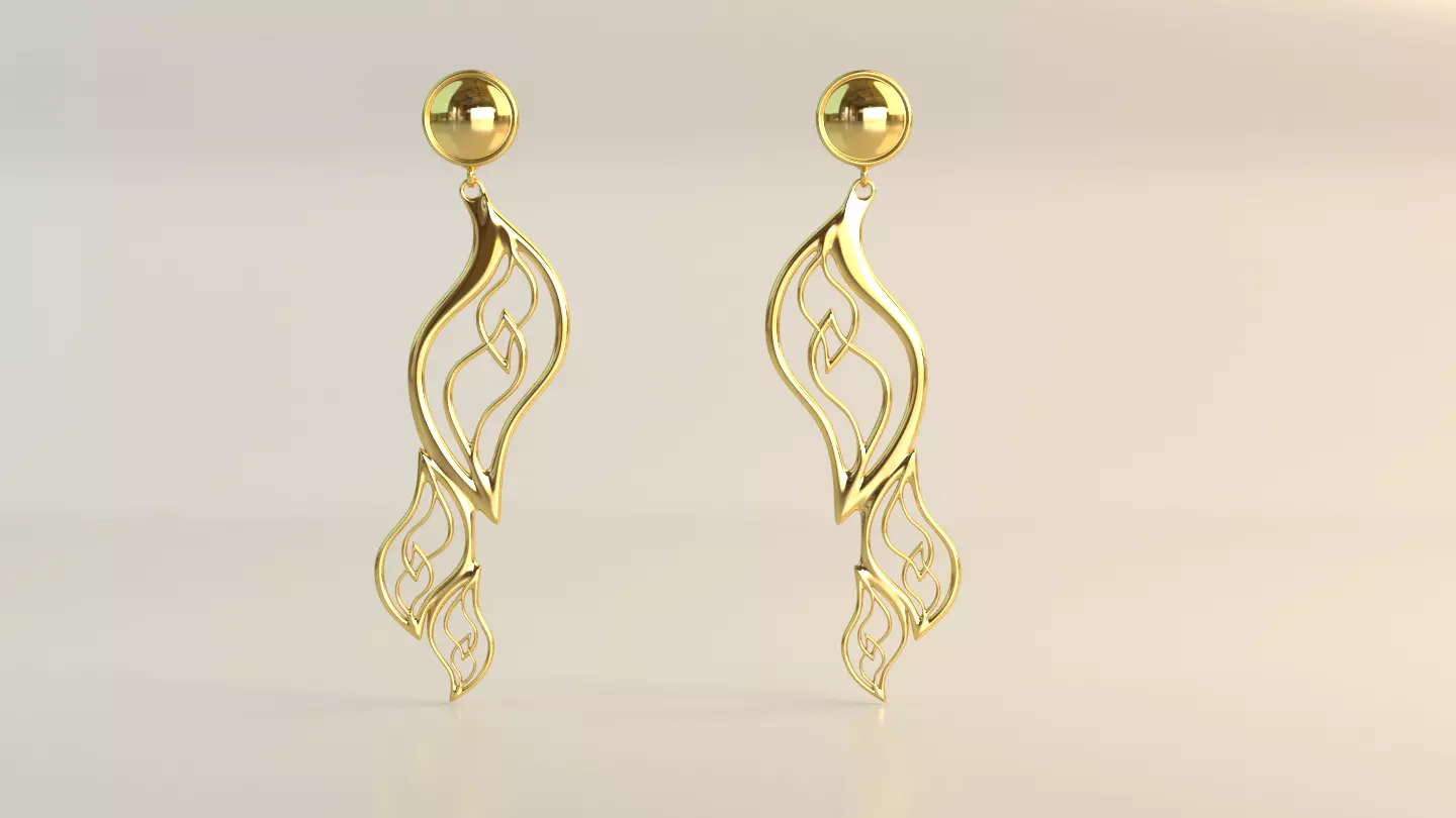 Ear Rings 3D model_0