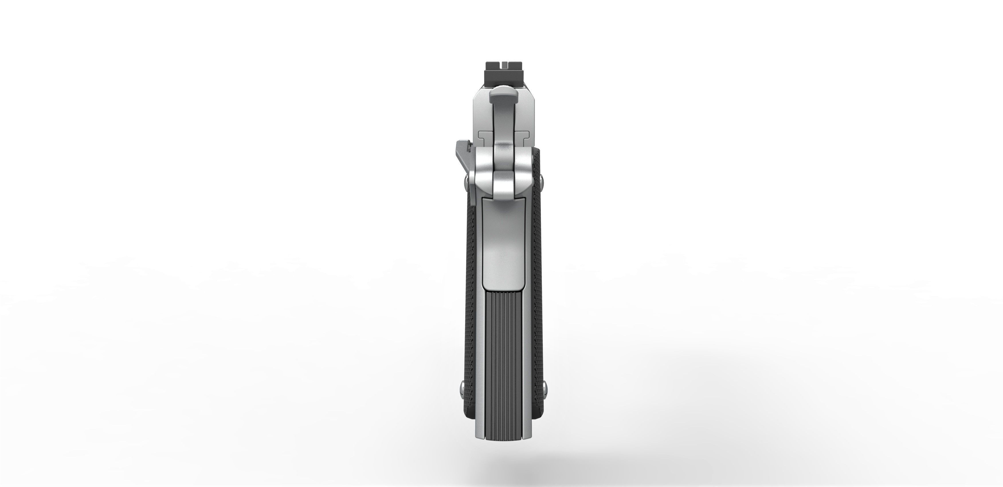 Pistol AMT Hardballer 3D model_10