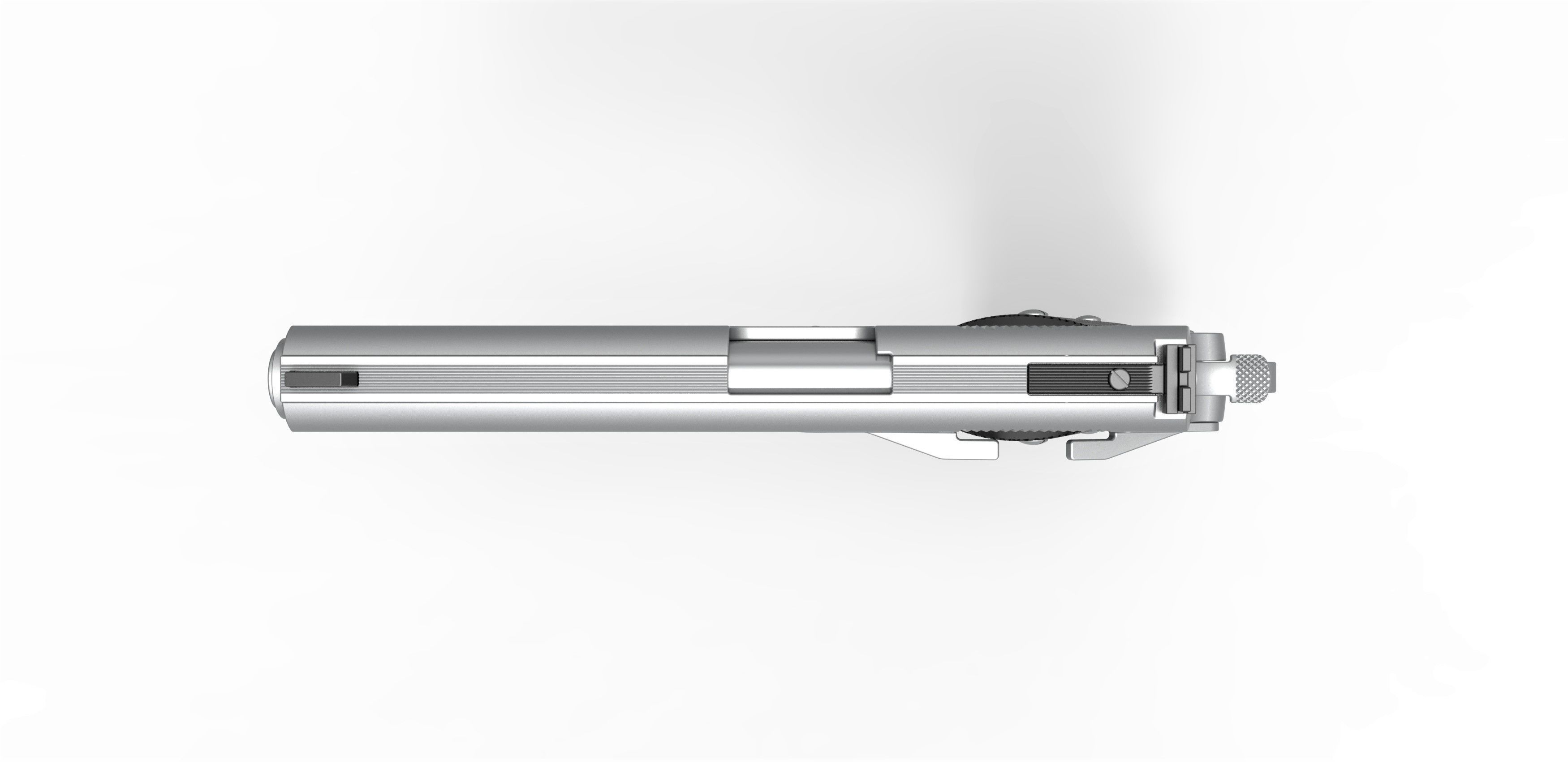 Pistol AMT Hardballer 3D model_7