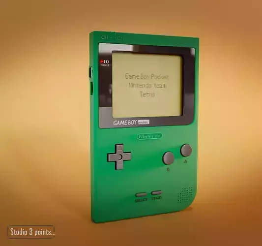 Game Boy Poket green version