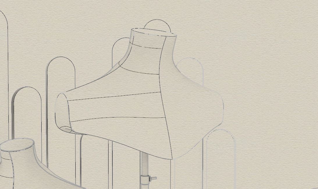 Jewelry Bust Model 3D model_6