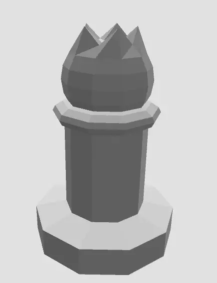 Unique Chess Set 3D print model_0