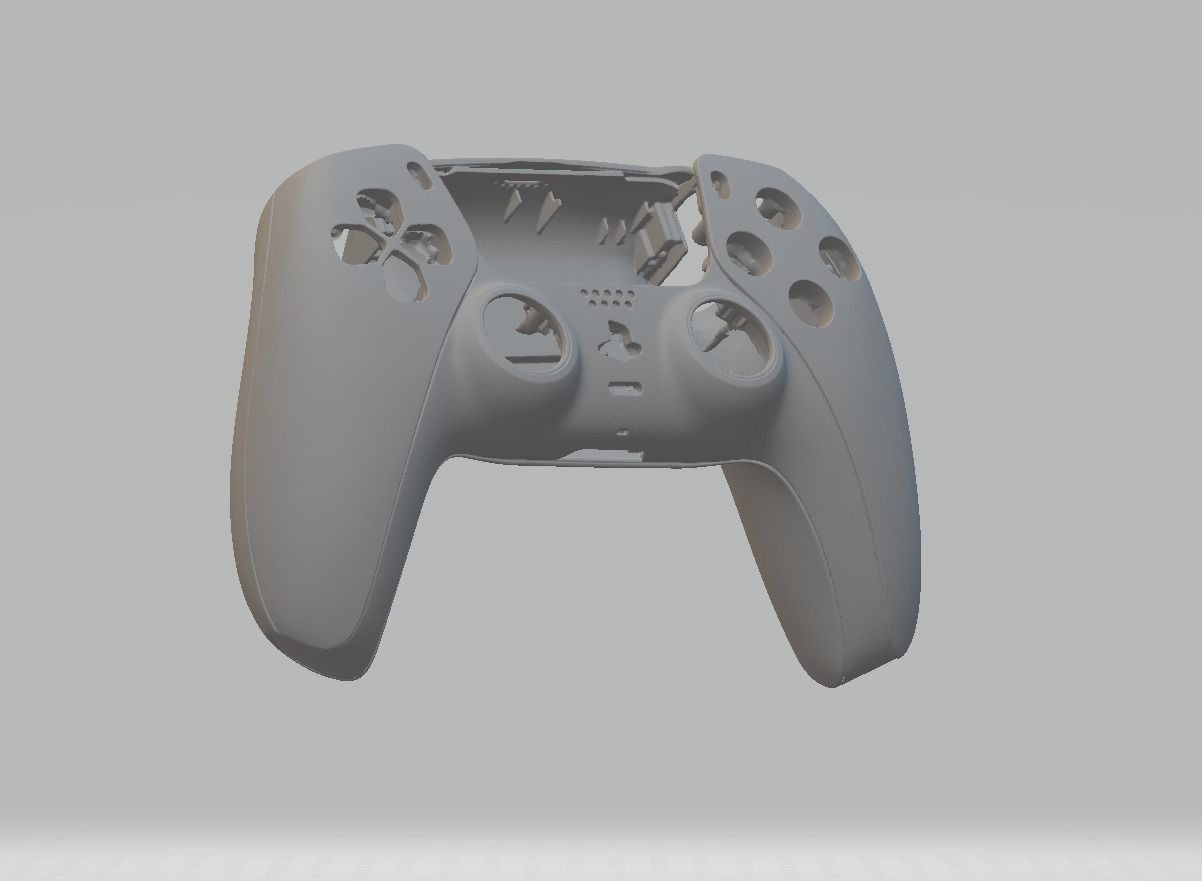 DualSense gamepad PS5 Shell 3D model 3D model_5