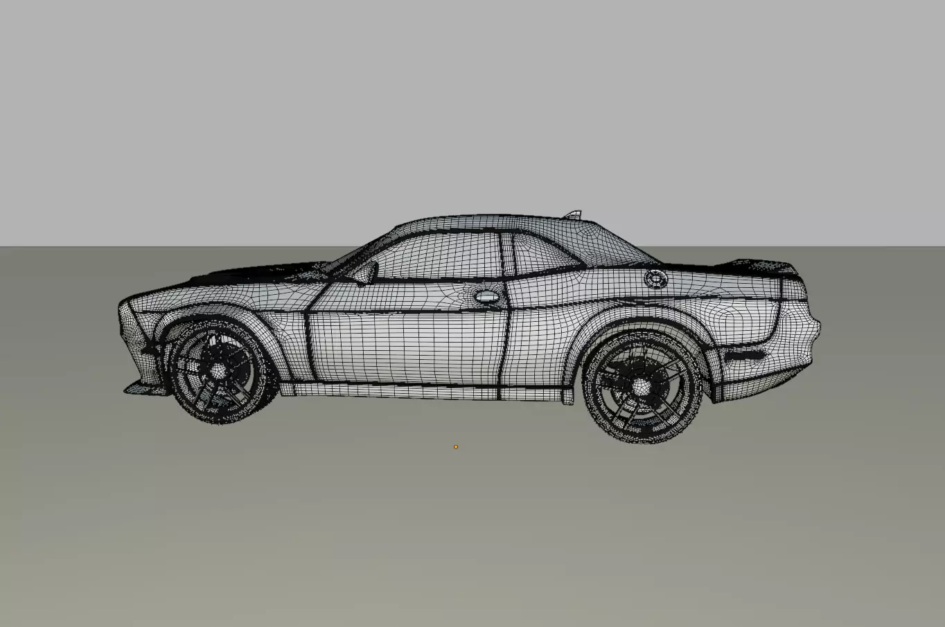 Dodge srt Hellcat 3D model