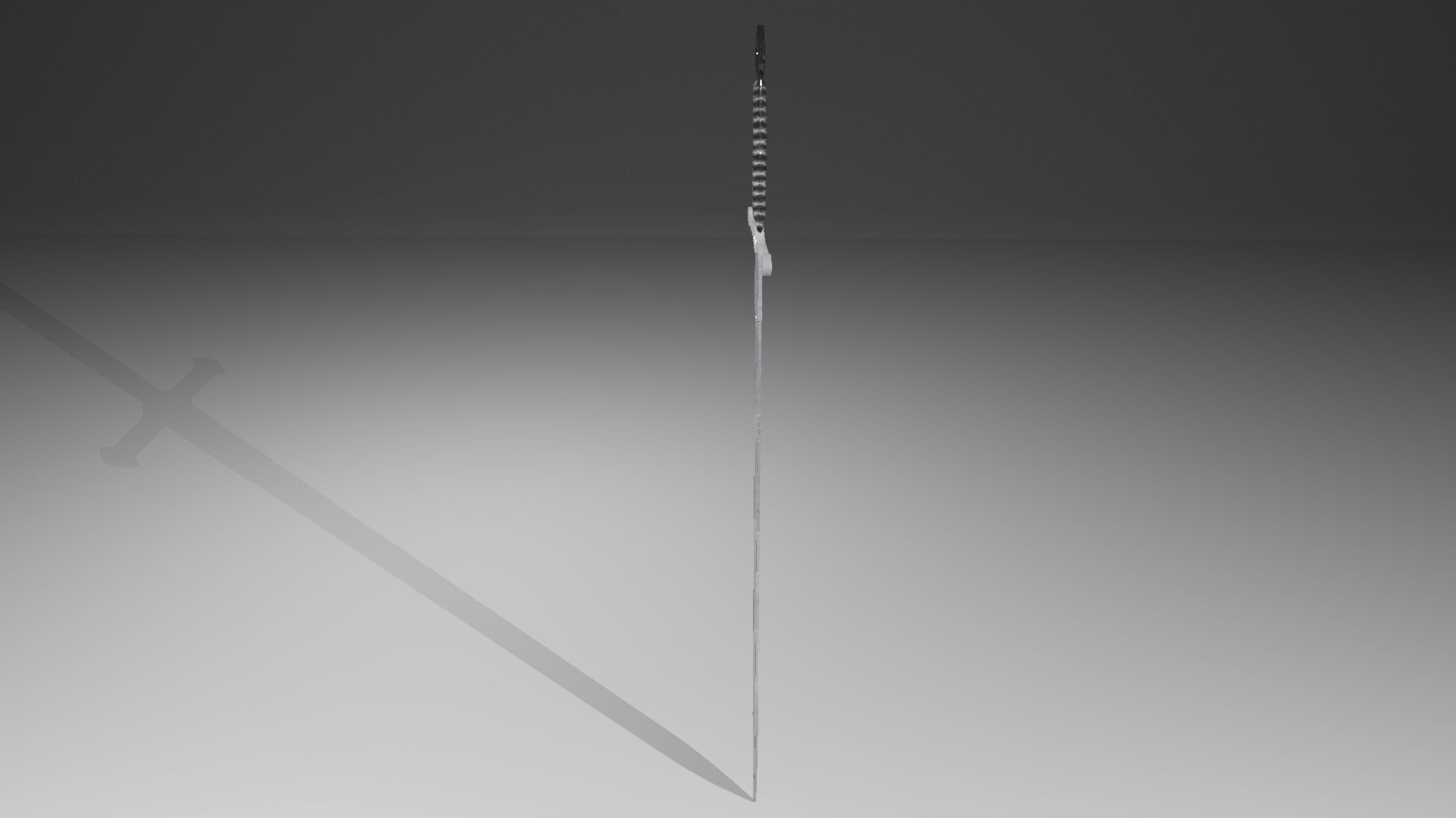 Medieval sword 3D model_7