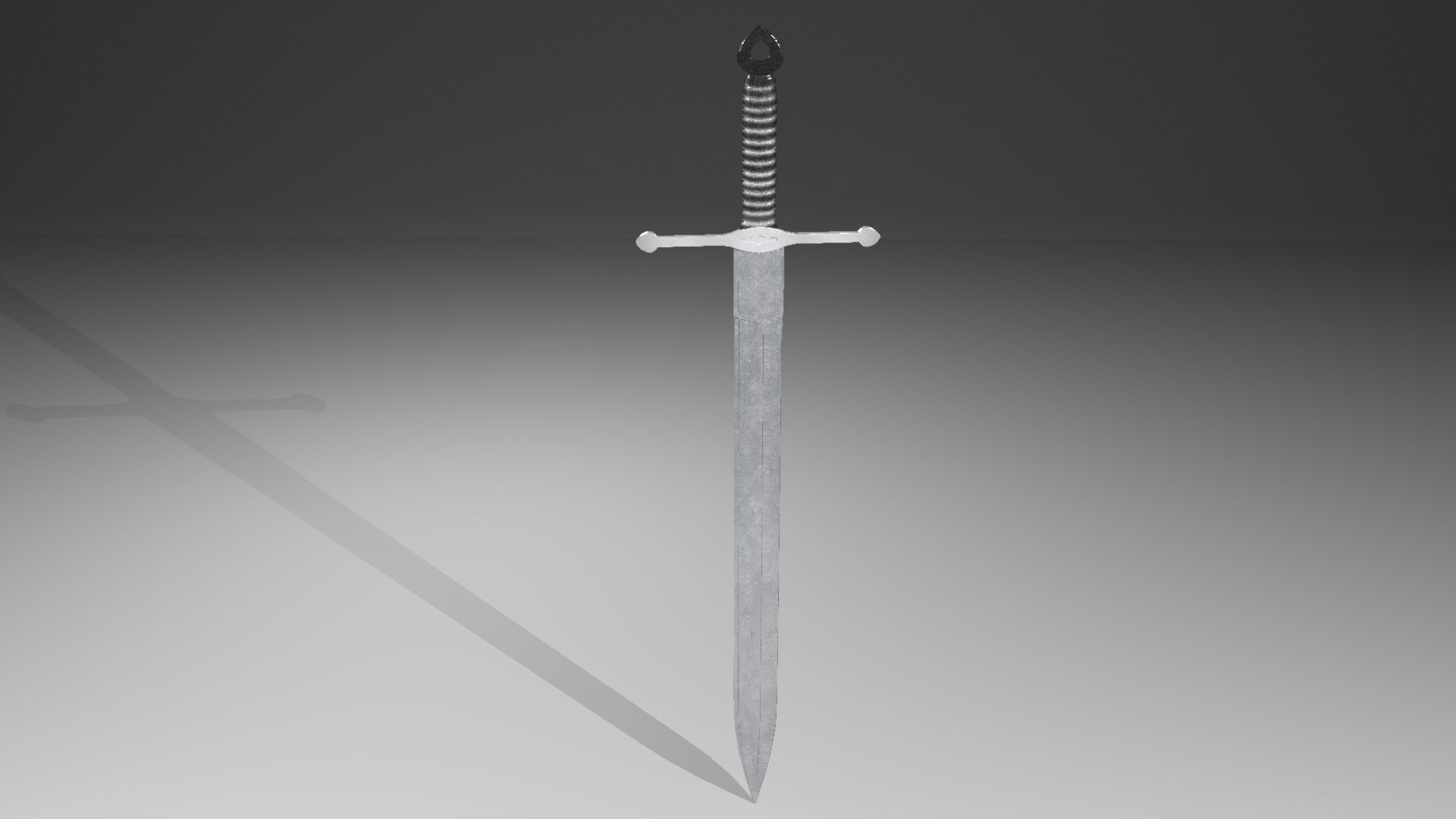 Medieval sword 3D model_13