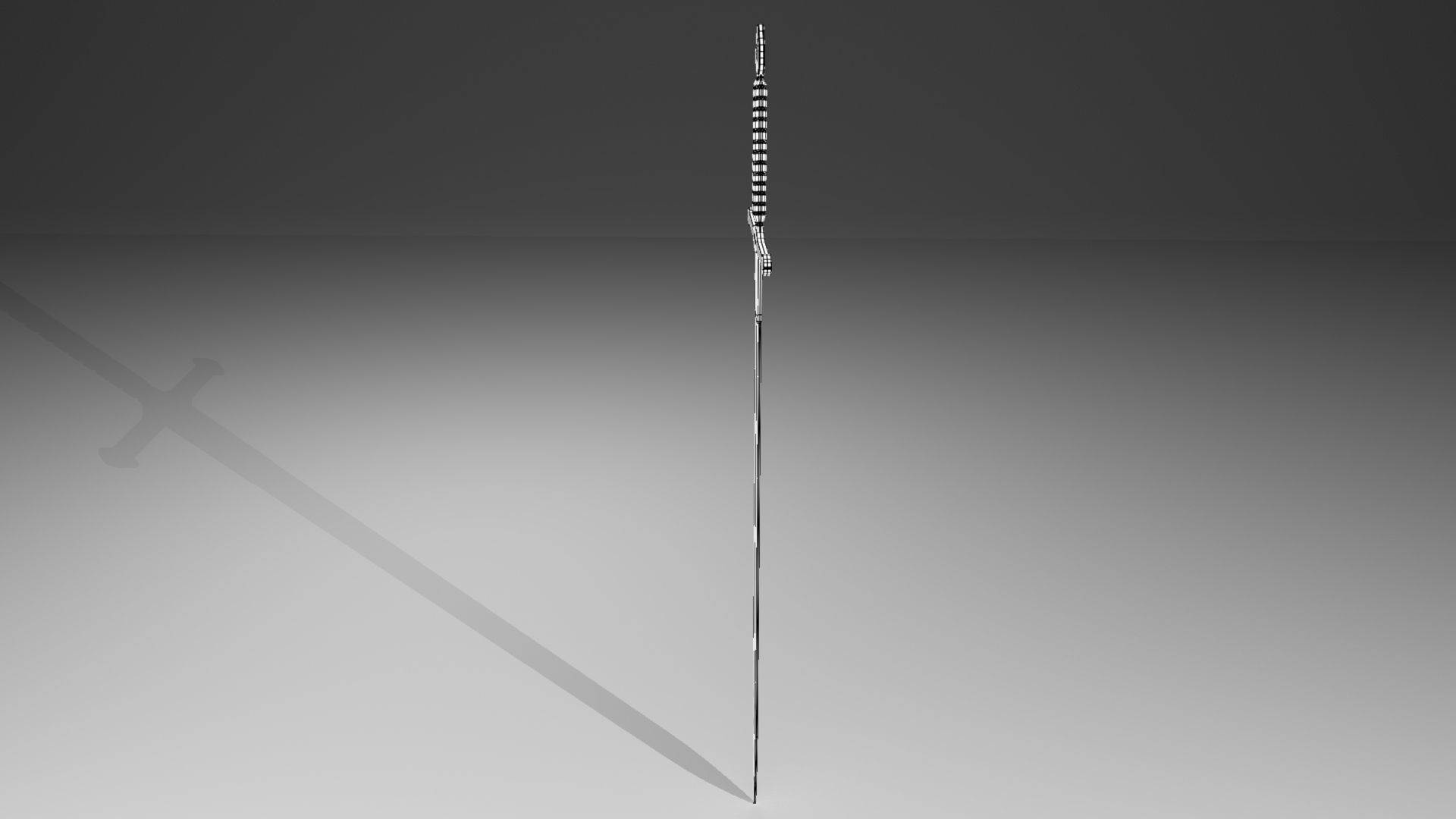 Medieval sword 3D model_25