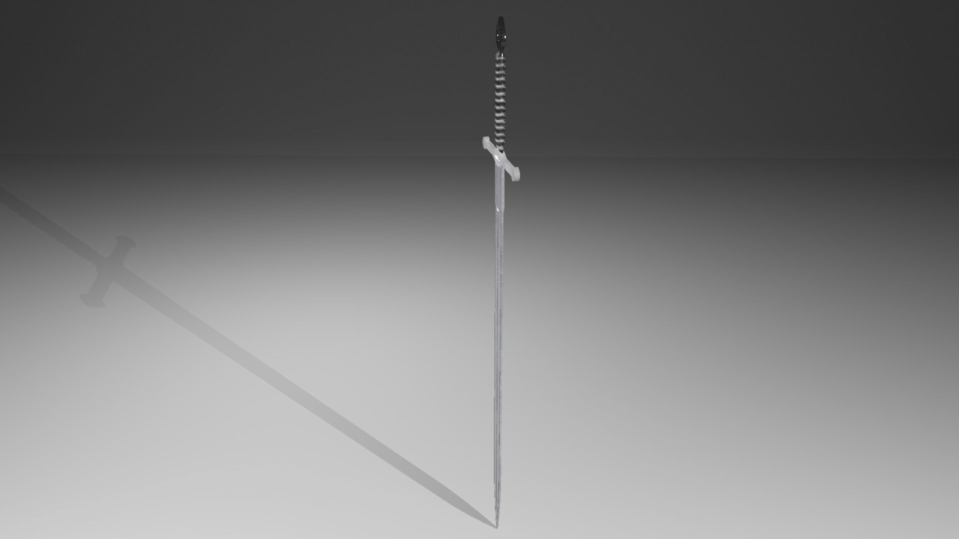 Medieval sword 3D model_19