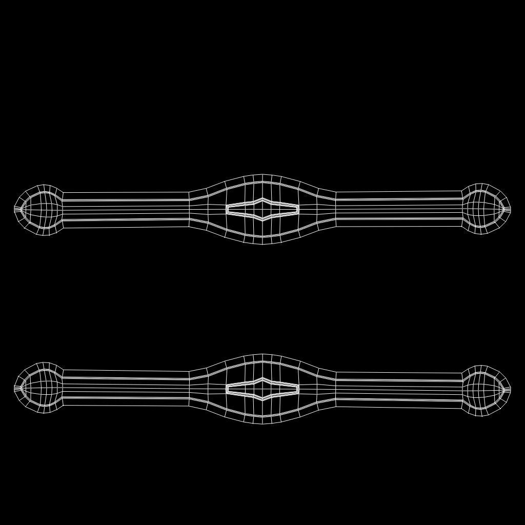 Medieval sword 3D model_28