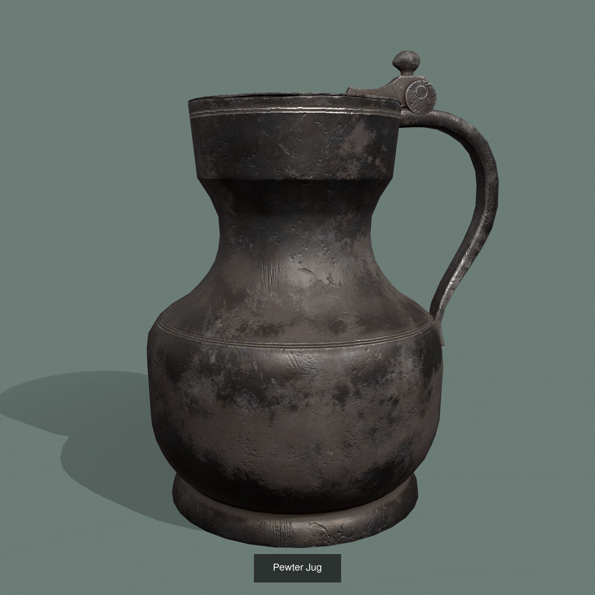300 Medieval Props Pack 3D Model Collection_134