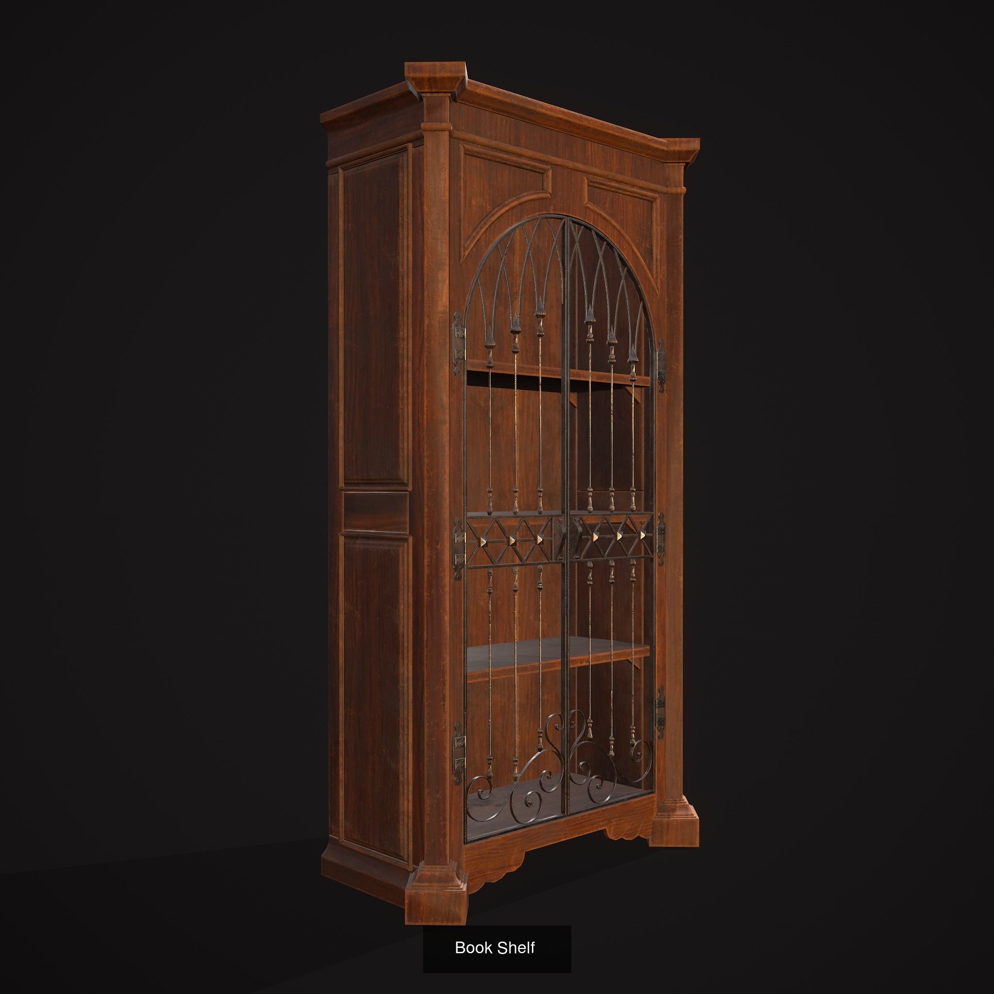 300 Medieval Props Pack 3D Model Collection_90