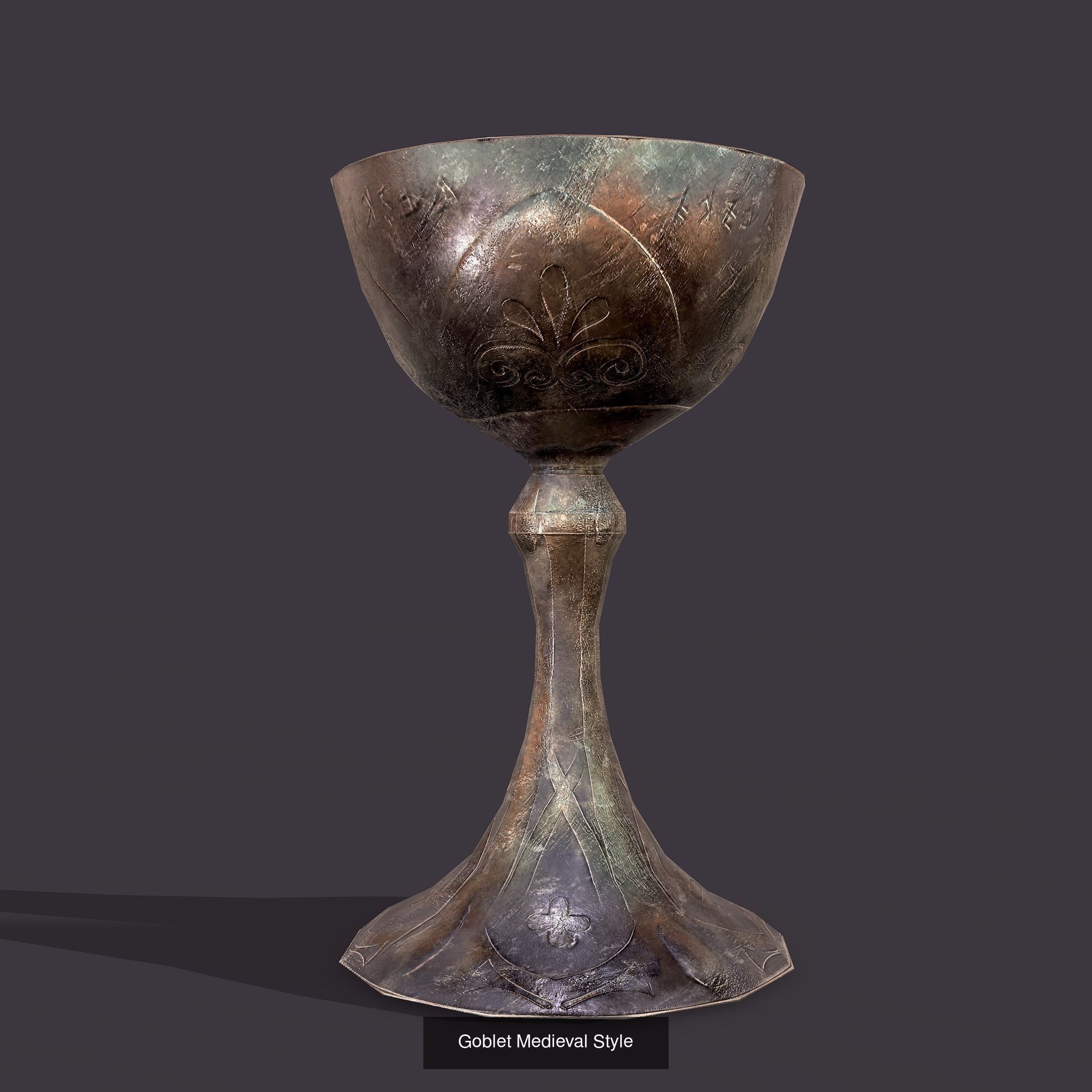 300 Medieval Props Pack 3D Model Collection_81