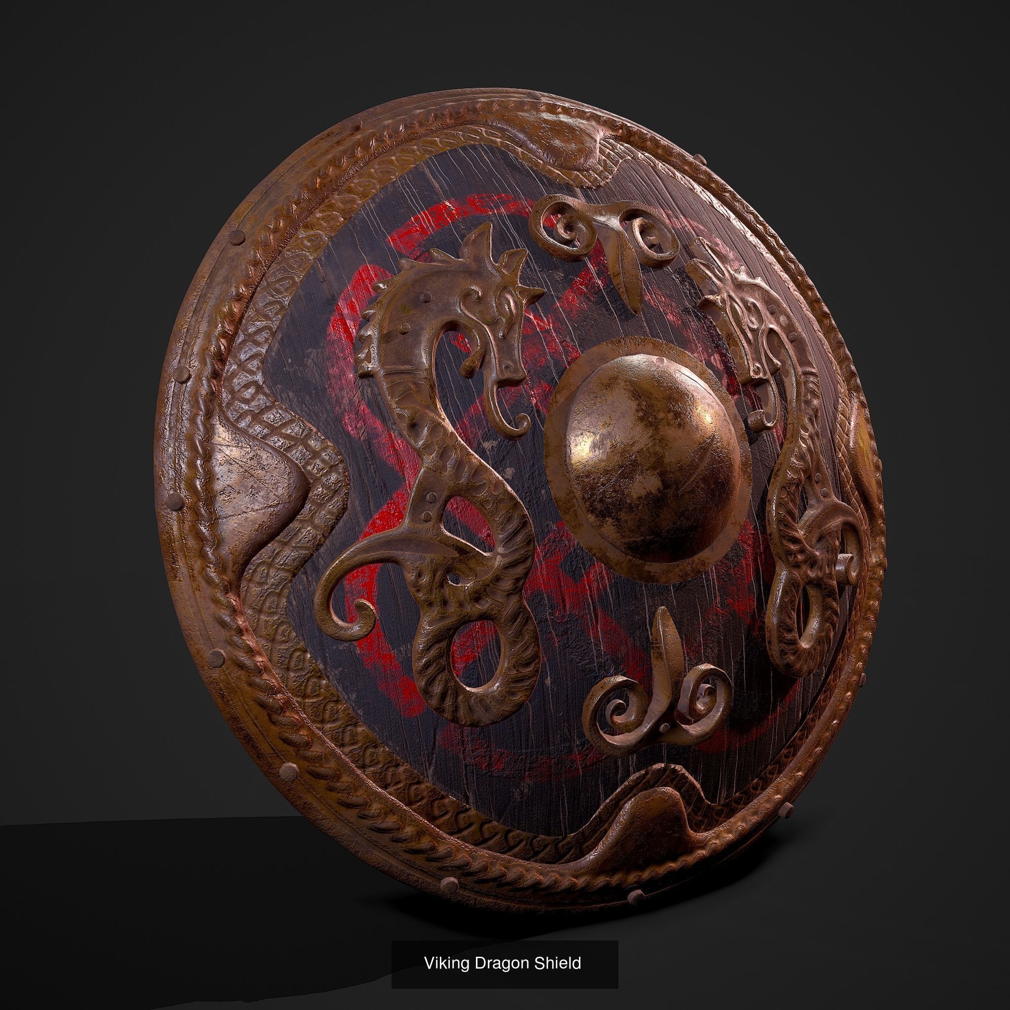 300 Medieval Props Pack 3D Model Collection_157