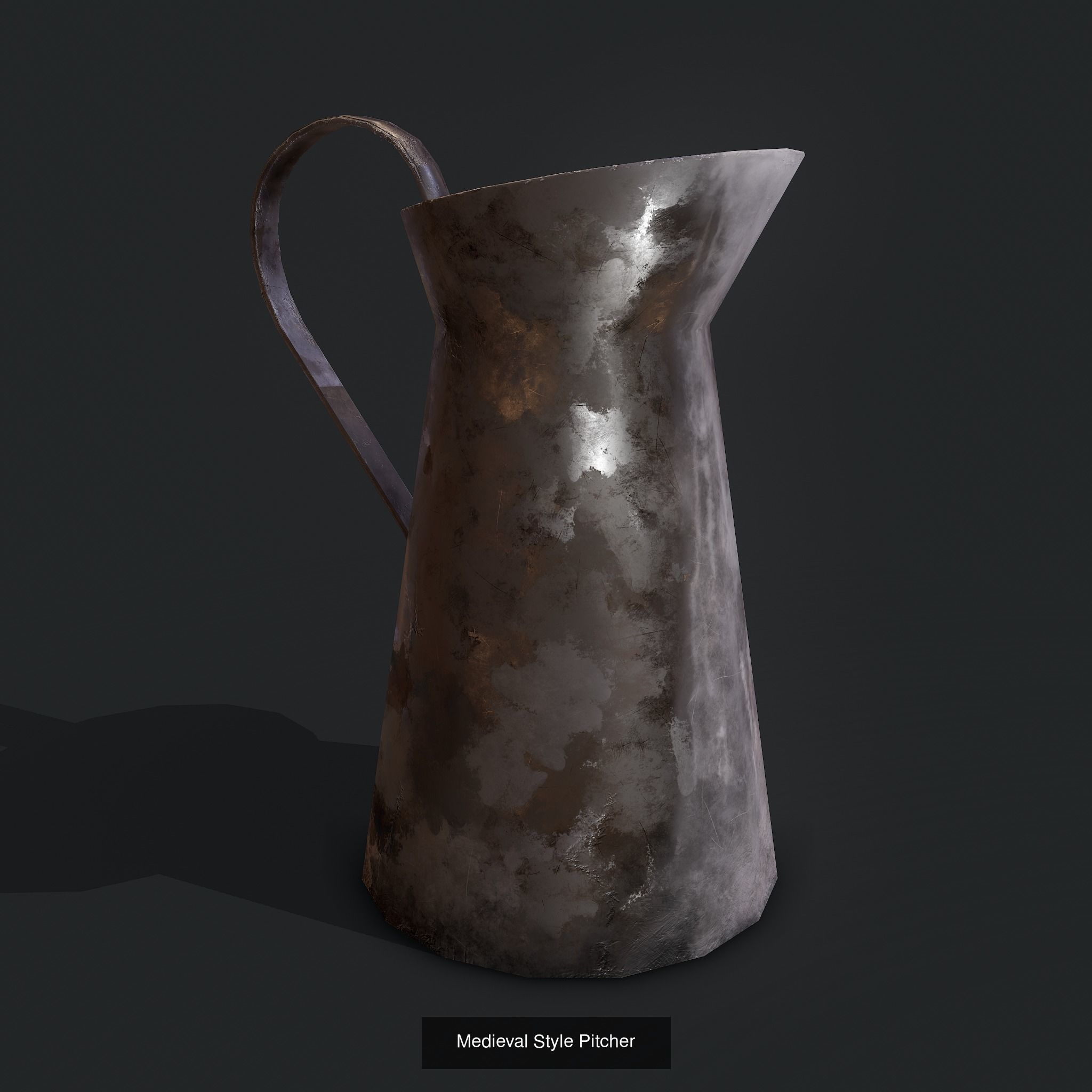 300 Medieval Props Pack 3D Model Collection_109