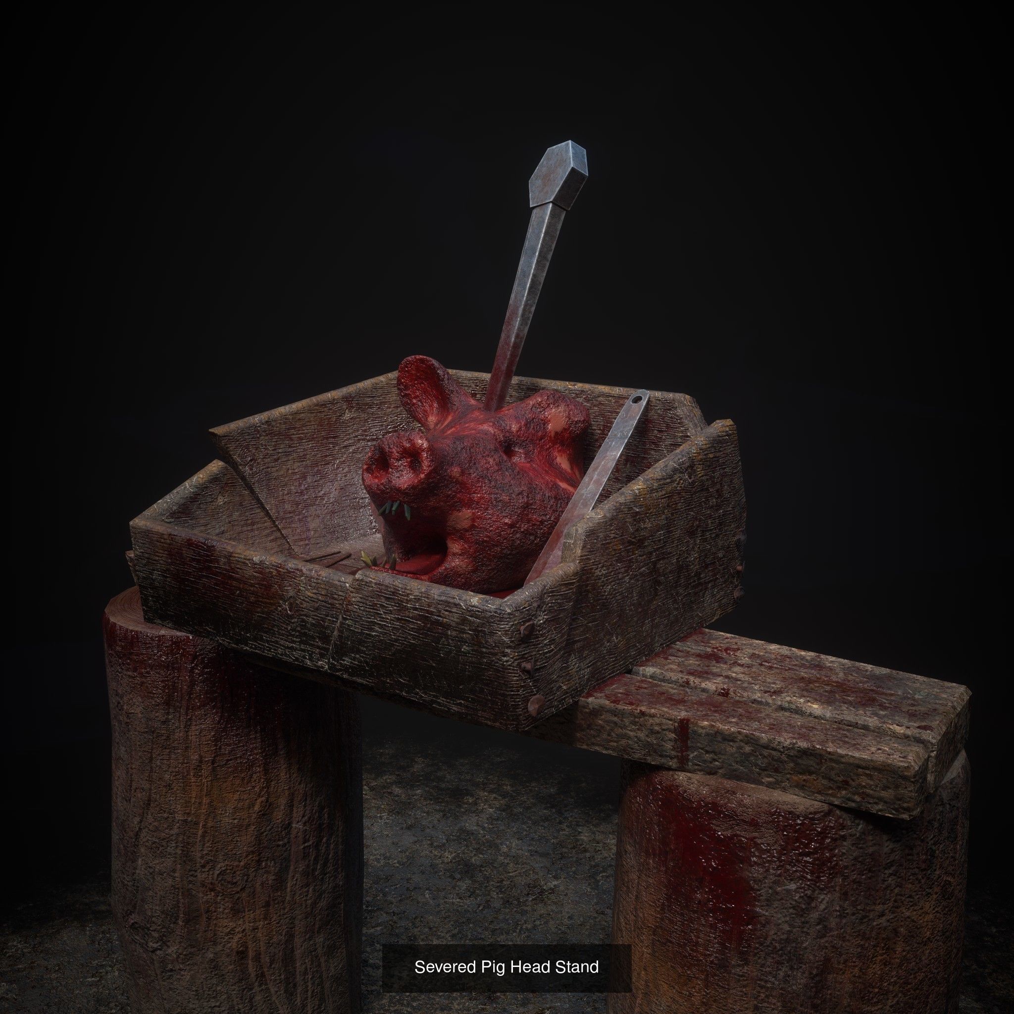 300 Medieval Props Pack 3D Model Collection_88