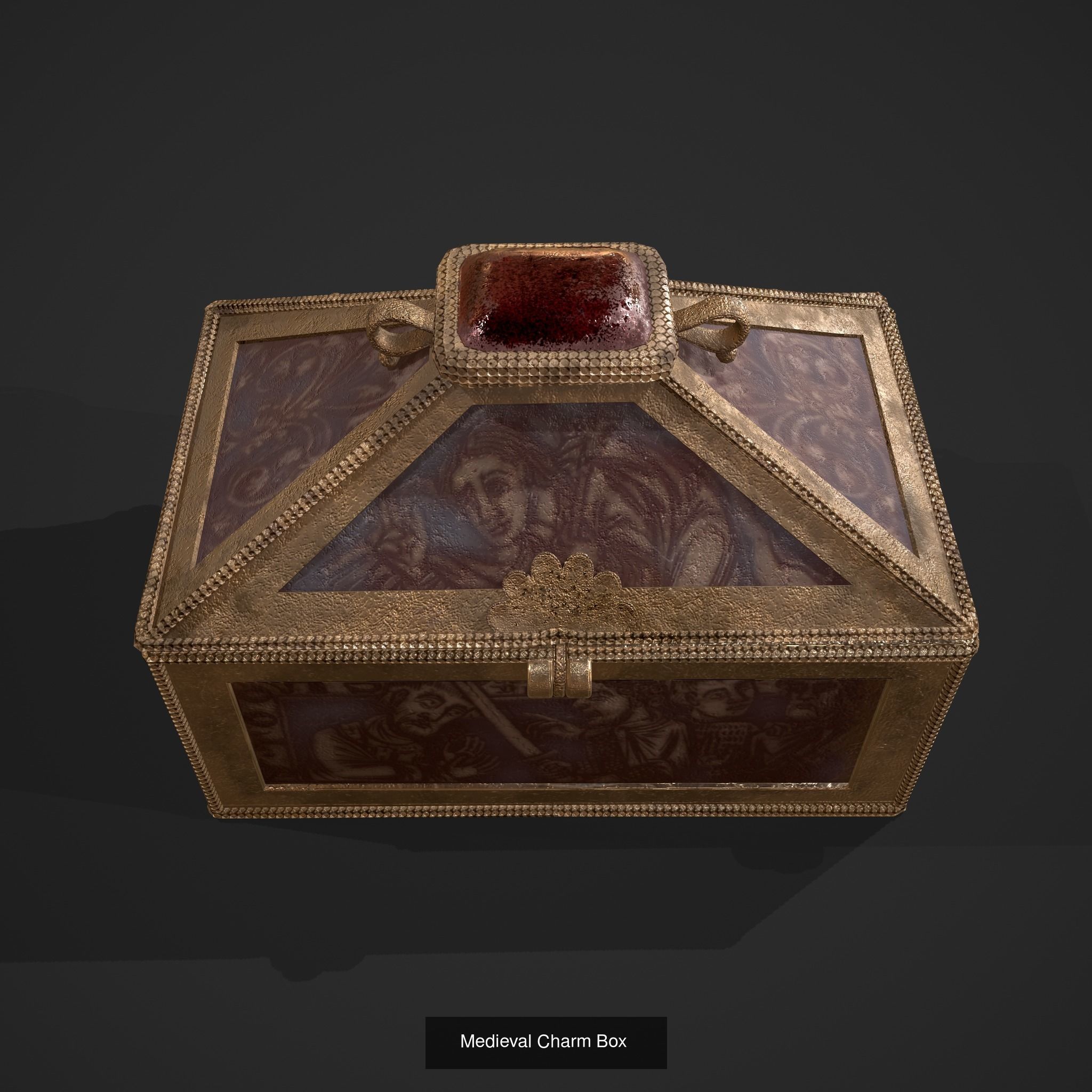 300 Medieval Props Pack 3D Model Collection_73