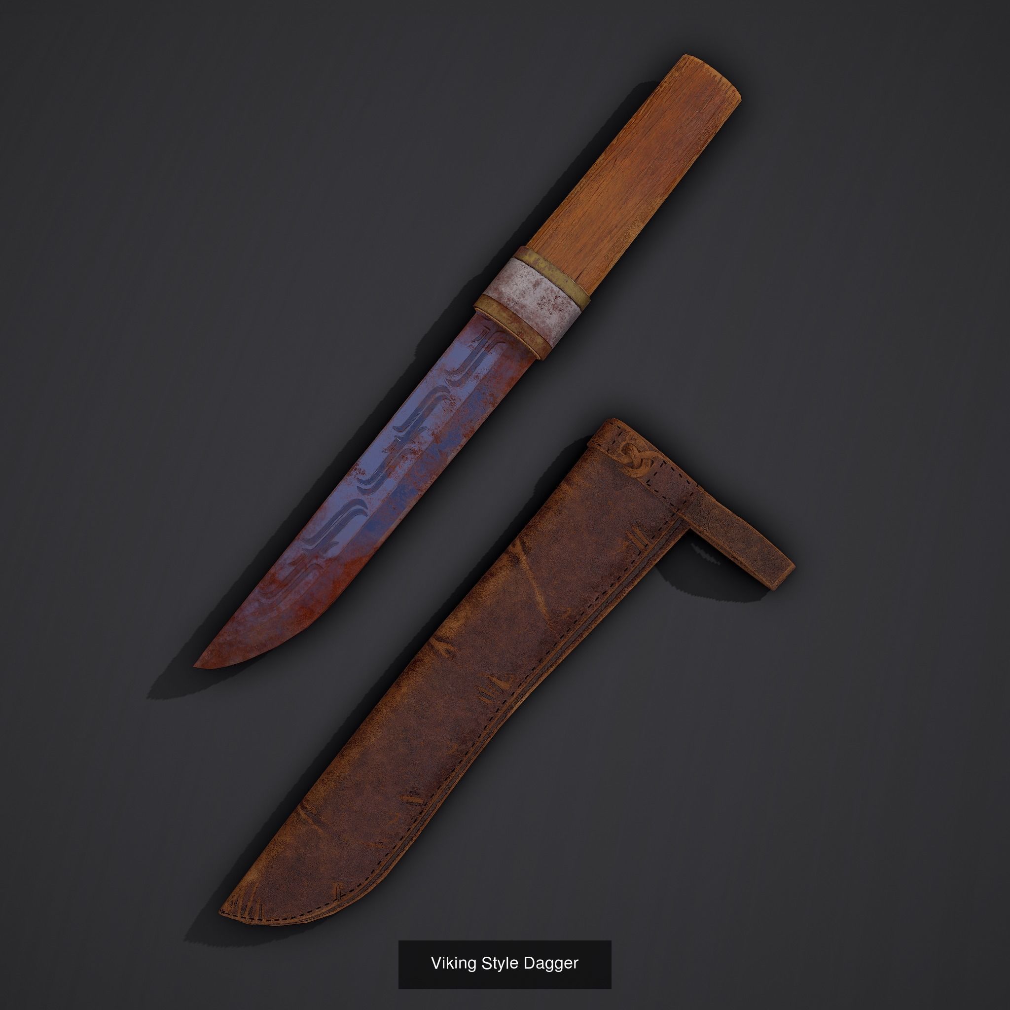 300 Medieval Props Pack 3D Model Collection_77