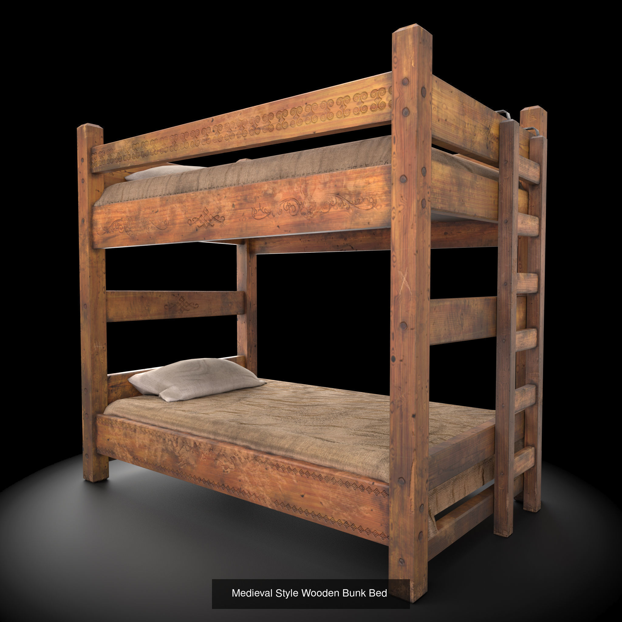 300 Medieval Props Pack 3D Model Collection_83